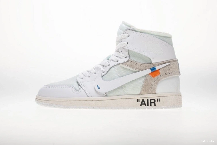 retro NIKE White Air  high 1 AQ0818-100 OWT Jordan 1221